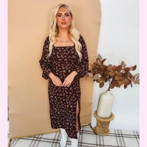 Way to My Heart midi dress - Reap the Sew Boutique